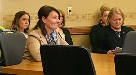 Oakdale CU President Colleen Woggon testified as part of her reappointment to the Credit Union Review Board Oakdale CU President Colleen Woggon testified as part of her reappointment to the Credit Union Review Board