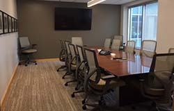The new Leauge Board Room